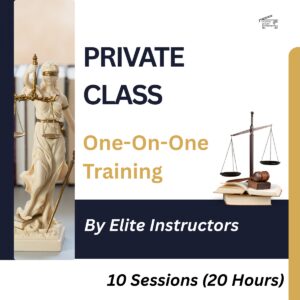 Private one-on-one legal training advertisement