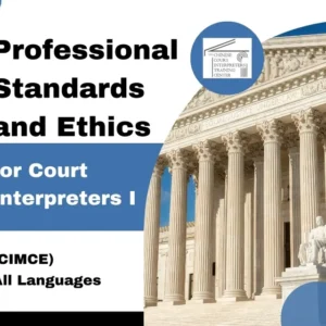 Court interpreters ethics training poster